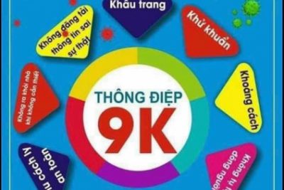 Tuyên truyền Covid 19 – thông điệp 9k