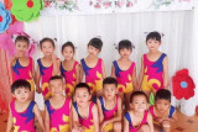 Trẻ thi Earobic nhân dipk 20/11/2019